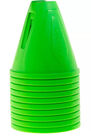 OXELO - Inline skating slalom cones 10-pack - green, Unique Size OXELO - Inline skating slalom cones 10-pack - green, Unique Size