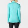 KALENJI - M/L ZIP RUN WARM WOMEN'S LONG-SLEEVED RUNNING T-SHIRT, Fluo Coral Pink KALENJI - M/L ZIP RUN WARM WOMEN'S LONG-SLEEVED RUNNING T-SHIRT, Fluo Coral Pink