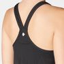 DOMYOS - Small Women's Seamless Dynamic Yoga Tank Top, Black DOMYOS - Small Women's Seamless Dynamic Yoga Tank Top, Black