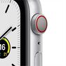 APPLE - Apple Watch SE GPS + Cellular 40mm Silver Aluminium Case with Deep Navy Sport Loop APPLE - Apple Watch SE GPS + Cellular 40mm Silver Aluminium Case with Deep Navy Sport Loop