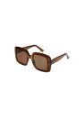 Mango - green Clear frame sunglasses, Women Mango - green Clear frame sunglasses, Women