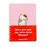 BLUEPRINT COLLECTIONS - Blueprint Hello Kitty A5 Notebook BLUEPRINT COLLECTIONS - Blueprint Hello Kitty A5 Notebook