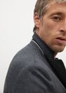 Mango - grey Slim fit cotton blazer Mango - grey Slim fit cotton blazer