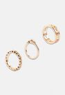 Missguided - Gold Gold Look Roman Numeral Multipack Rings Missguided - Gold Gold Look Roman Numeral Multipack Rings