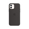 APPLE - Apple Silicone Case Black with MagSafe for iPhone 12/Pro APPLE - Apple Silicone Case Black with MagSafe for iPhone 12/Pro