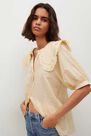 Mango - yellow Babydoll collar blouse, Woman Mango - yellow Babydoll collar blouse, Woman