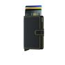 SECRID - Secrid Miniwallet Leather Wallet Matte Black & Yellow SECRID - Secrid Miniwallet Leather Wallet Matte Black & Yellow
