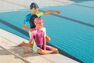 NABAIJI - Small SWIMMING GOGGLES XBASE S CLEAR LENSES, Turquoise Blue NABAIJI - Small SWIMMING GOGGLES XBASE S CLEAR LENSES, Turquoise Blue