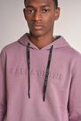Salsa Jeans - Pink Hoodie with logo on chest Salsa Jeans - Pink Hoodie with logo on chest