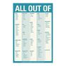 KNOCK KNOCK - All Out of Pads with Magnet Blue KNOCK KNOCK - All Out of Pads with Magnet Blue
