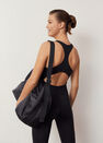 Mango - Black Quilted Bag, Women Mango - Black Quilted Bag, Women