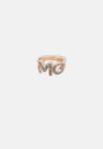 Missguided - Mg Logo Crystal Ring Missguided - Mg Logo Crystal Ring