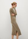 Mango - light beige Fine knitted dress Mango - light beige Fine knitted dress