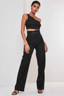Missguided - CO ORD ONE SHOULDER C Missguided - CO ORD ONE SHOULDER C