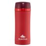QUECHUA - Stainless isothermal hiking mug 0.35 litres red, Unique Size QUECHUA - Stainless isothermal hiking mug 0.35 litres red, Unique Size