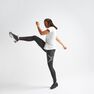 DOMYOS - W33 L31 / 500 Women's Fitness Cardio Training Leggings - Black DOMYOS - W33 L31 / 500 Women's Fitness Cardio Training Leggings - Black