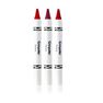CRAYOLA - Crayola Beauty Crayon Trio Romantic Reds - Strawberry/Maroon/Red CRAYOLA - Crayola Beauty Crayon Trio Romantic Reds - Strawberry/Maroon/Red
