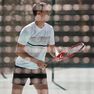 ARTENGO - Small Men's Tennis T-Shirt TTS100, Navy Blue ARTENGO - Small Men's Tennis T-Shirt TTS100, Navy Blue