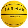 TARMAK - Size 5 Beginners' (Up To 10Y Old) Basketball R100 - Fluo Yellow TARMAK - Size 5 Beginners' (Up To 10Y Old) Basketball R100 - Fluo Yellow