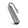HYPER - Hyper HyperDrive 6-in-1 USB-C Hub Space Grey HYPER - Hyper HyperDrive 6-in-1 USB-C Hub Space Grey