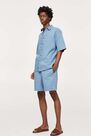Mango - open blue Relaxed denim shorts, Men Mango - open blue Relaxed denim shorts, Men