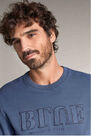 Salsa Jeans - Blue Cotton sweater Salsa Jeans - Blue Cotton sweater