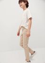 Mango - light beige Slim-fit cotton trousers Mango - light beige Slim-fit cotton trousers