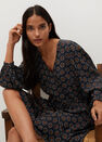 Mango - black Flowy printed dress Mango - black Flowy printed dress