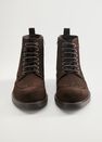 Mango - brown Stitching suede boots Mango - brown Stitching suede boots