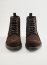 Mango - brown Stitching suede boots Mango - brown Stitching suede boots