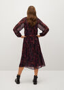Mango - black Flowy printed dress Mango - black Flowy printed dress