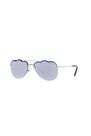MIU MIU - Silver Irregular Miu Miu MU 56US MIU MIU - Silver Irregular Miu Miu MU 56US