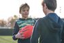 OFFLOAD - Size 4 Rugby Ball Initiation - Orange - Fluo Blood Orange OFFLOAD - Size 4 Rugby Ball Initiation - Orange - Fluo Blood Orange