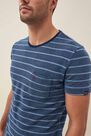 Salsa Jeans - Blue Striped t-shirt with pocket Salsa Jeans - Blue Striped t-shirt with pocket
