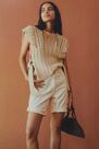 Mango - brown Wood beaded bag Mango - brown Wood beaded bag