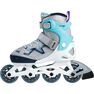 OXELO - EU 32-35 Fit 3 Kids' Fitness Skates, Fluo Blood Orange OXELO - EU 32-35 Fit 3 Kids' Fitness Skates, Fluo Blood Orange