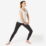NYAMBA - W35 L31 Fit+ 500 Women's Slim-Fit Stretching Leggings AOP, Black NYAMBA - W35 L31 Fit+ 500 Women's Slim-Fit Stretching Leggings AOP, Black