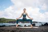 DOMYOS - Extra Large Seamless Long Dynamic Yoga Sports Bra, Dark Petrol Blue DOMYOS - Extra Large Seamless Long Dynamic Yoga Sports Bra, Dark Petrol Blue