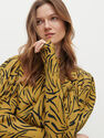 Reserved - Patterned blouse with puff sleeves - Multicolor Reserved - Patterned blouse with puff sleeves - Multicolor