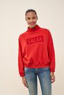 Salsa Jeans - Red Sweater With Logo Salsa Jeans - Red Sweater With Logo