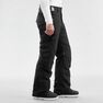 DREAMSCAPE - Large Men Ski And Snowboard Trousers SNB TR 100-Black, Black DREAMSCAPE - Large Men Ski And Snowboard Trousers SNB TR 100-Black, Black