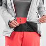 WEDZE - L Women's Freeride Ski Jacket Fr100 - Light Grey WEDZE - L Women's Freeride Ski Jacket Fr100 - Light Grey