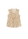 Mango - natural white Printed cotton blouse, Women Mango - natural white Printed cotton blouse, Women