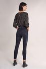 Salsa Jeans - Blue Push In Secret Glamour cropped Jeans with zips Salsa Jeans - Blue Push In Secret Glamour cropped Jeans with zips
