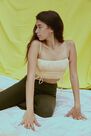 Urban Outfitters - Creme UO Deja Ruched Cami Top Urban Outfitters - Creme UO Deja Ruched Cami Top