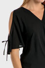 Punt Roma - Black t-shirt with Punt Roma - Black t-shirt with