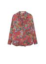 Mango - dark red Oriental print shirt Mango - dark red Oriental print shirt