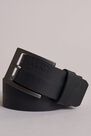 Salsa Jeans - Black Leather belt with engraved logo Salsa Jeans - Black Leather belt with engraved logo