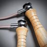 OUTSHOCK - Wooden Boxing Skipping Rope With Removable Weights - Cream OUTSHOCK - Wooden Boxing Skipping Rope With Removable Weights - Cream