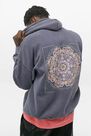 Urban Outfitters - Blue UO Geo Hoodie Urban Outfitters - Blue UO Geo Hoodie